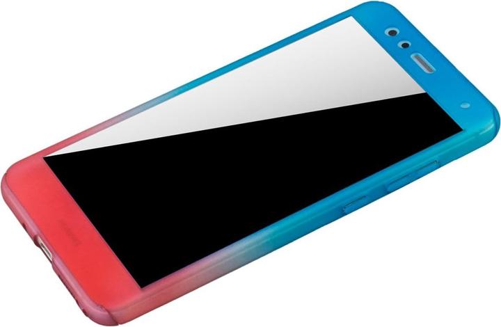 Actual product image König Design Case Mobile Protection for Huawei P10 Lite Full Case Cover Screen Protector Bumper Red (Huawei P10 Lite)