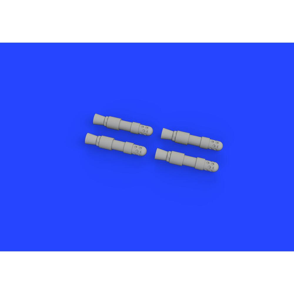 Eduard Bf 109G-5/G-6 gun barrels PRINT 1/72