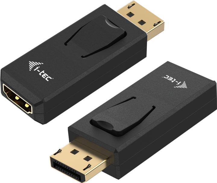 Image du produit i-tec Adaptateur passif DisplayPort vers HDMI Résolution 4K/30Hz (HDMI, 2.20 cm)