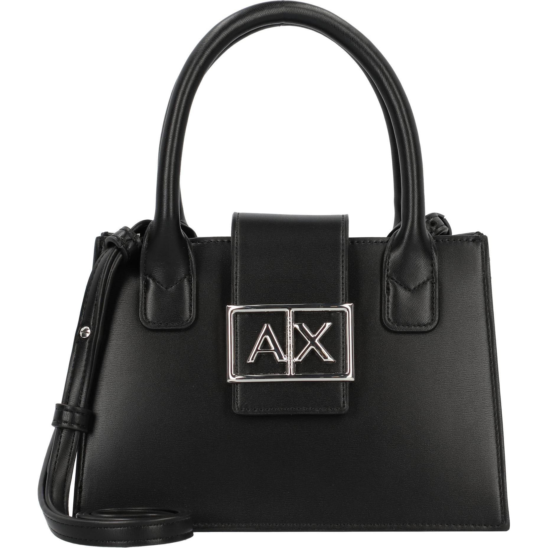 Armani Exchange, Handtasche, Jodie Schultertasche 22 cm, Schwarz