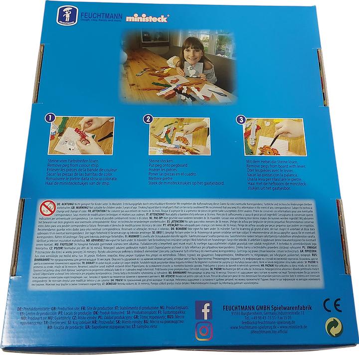 Immagine prodotto Ministeck Set famiglia Fun 1800T XL Box (1800 pezzi)