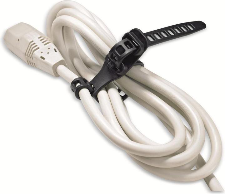 Actual product image HellermannTyton Cable tie Softfix L 340x11mm (Plastic cable ties, 340 mm, 6 pcs.)