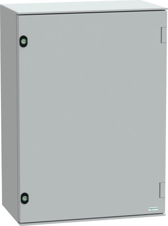 Schneider Electric Polyester enclosure PLM wall mounting, with NSYPLM75BG