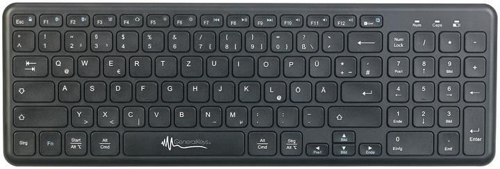 Image du produit GeneralKeys Clavier multi-services sans fil, QWERTZ (DE, Sans fil)