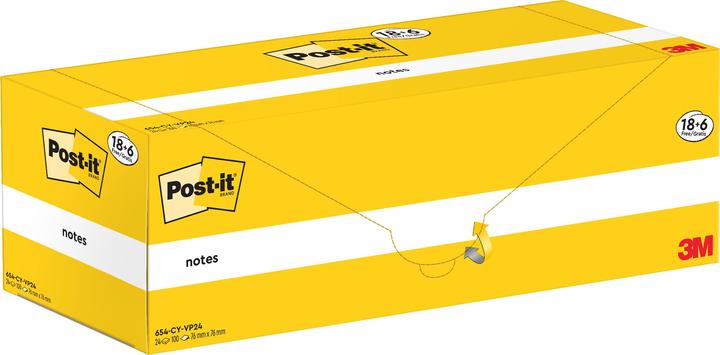 Image du produit Post-it Pack de gros (7,6 x 7,6 cm)