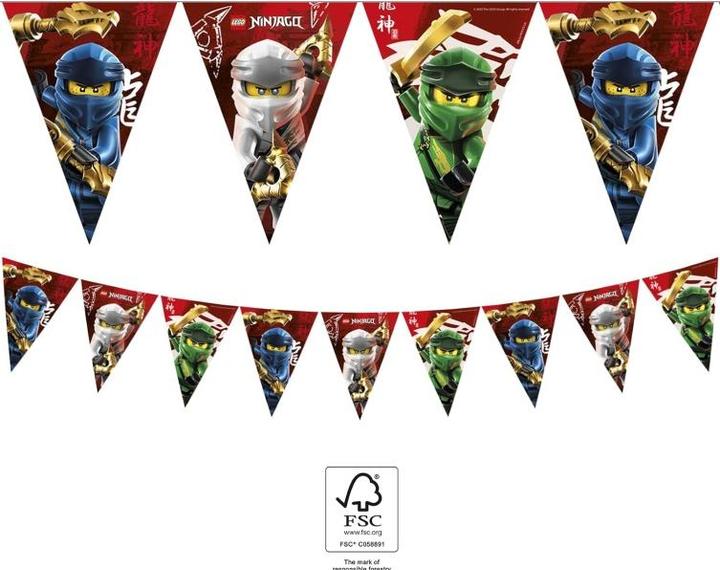 Image du produit Procos Wimpelkette Lego Ninjago
