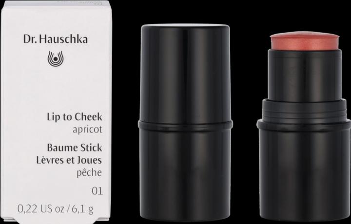 Produktbild Dr. Hauschka Lip To Cheek (01 Apricot, Highlighter, 6.10 g)