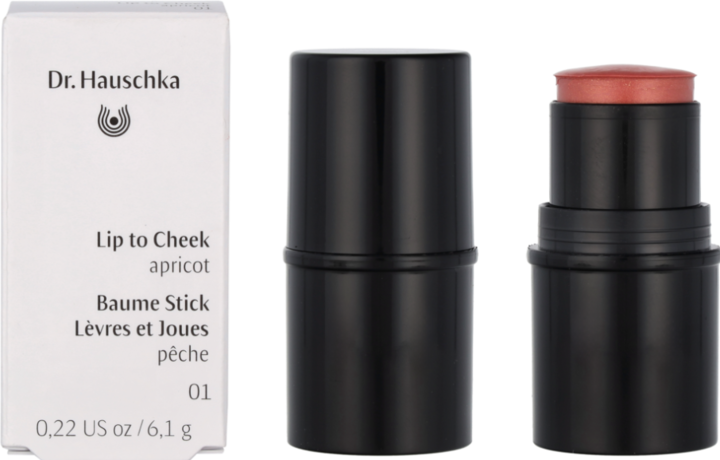 Actual product image Dr. Hauschka Lip To Cheek (01 Apricot, Highlighter, 6.10 g)