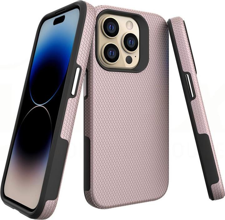 Actual product image Vmax Triangle Case for iPhone 12 6,1" rose gold (Apple iPhone 12)