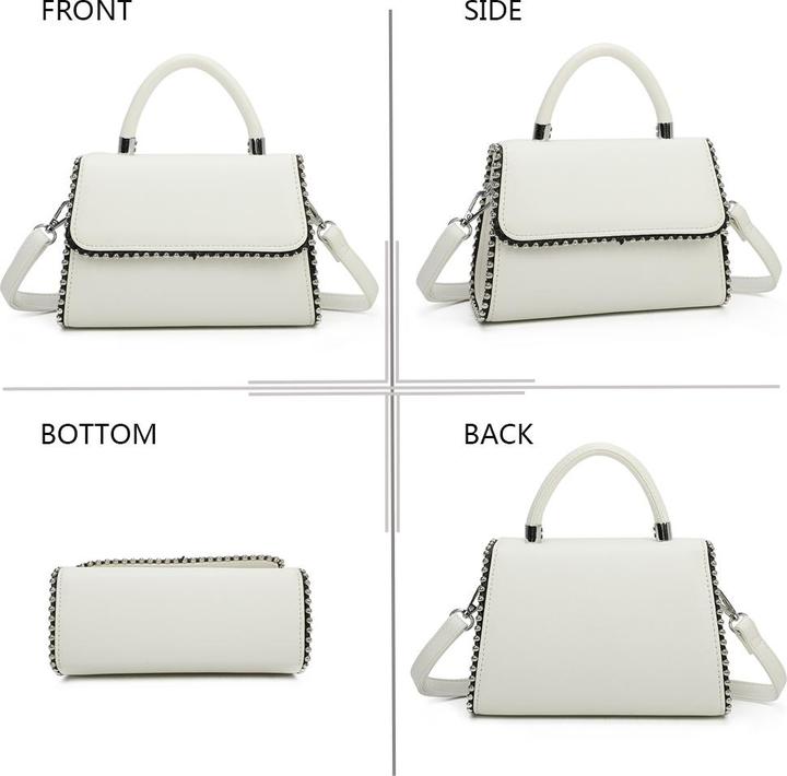 Image du produit Gallantry Sac à main Elegancy avec rivets (15 l)