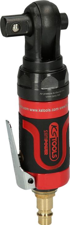 Productafbeelding KS Tools SlimPOWER mini luchtratel, max. 6,3 bar (90 psi), 1/2". (1/2")