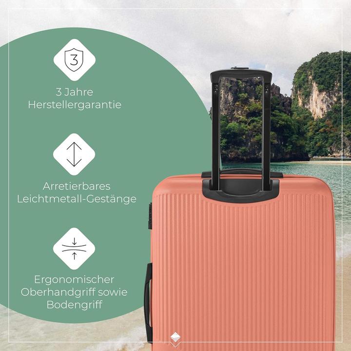 Image du produit Travelite Bali 4 roues ensemble de valises 3 pièces (193 l)