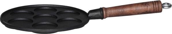 Actual product image Maku Pancake Pan 7 Cups (Crêpe pan, Cast iron)