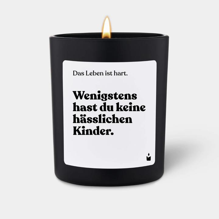 Produktbild Chatty Candles Duftkerze Flowery Wenigstens hast du keine hässlichen Kinder.