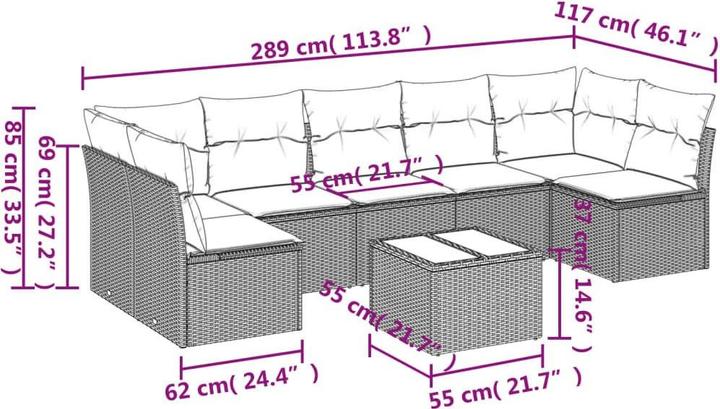 Produktbild vidaXL Emmie