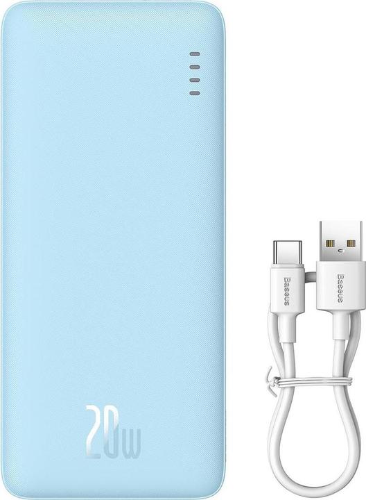 Produktbild Baseus Airpow 20000mAh 20W powerbank (blue) (20000 mAh, 20 W, 74 Wh)