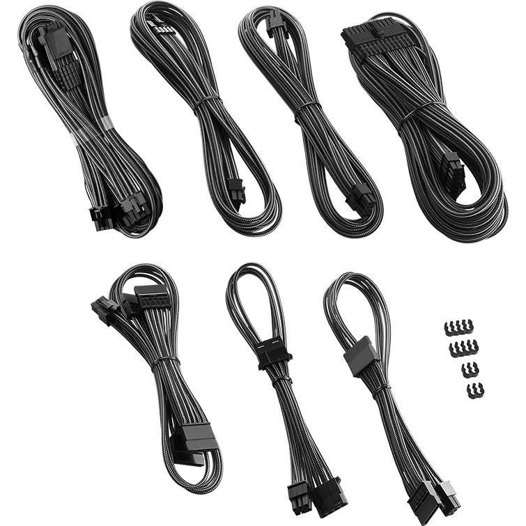 CableMod C-Series Pro ModMesh 12VHPWR Cable Kit für Corsair RM, RMi, RMx (Black Label) - carbon, Interne Kabel (PC)