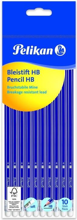 Produktbild Pelikan 811132 Buntstift (e) (Weich, 10 x)