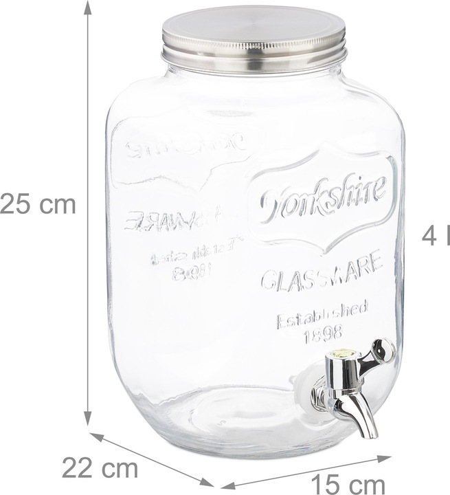 Image du produit Relaxdays 2x distributeurs-de-boisson