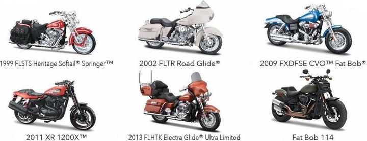 Produktbild Maisto Harley Davidson Serie 31