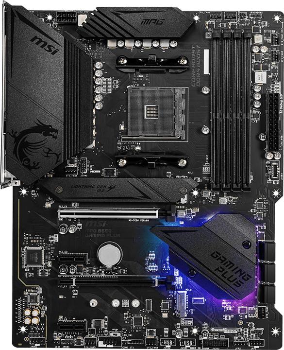 Immagine prodotto MSI MPG B550 GAMING PLUS (AM4, AMD B550, ATX)