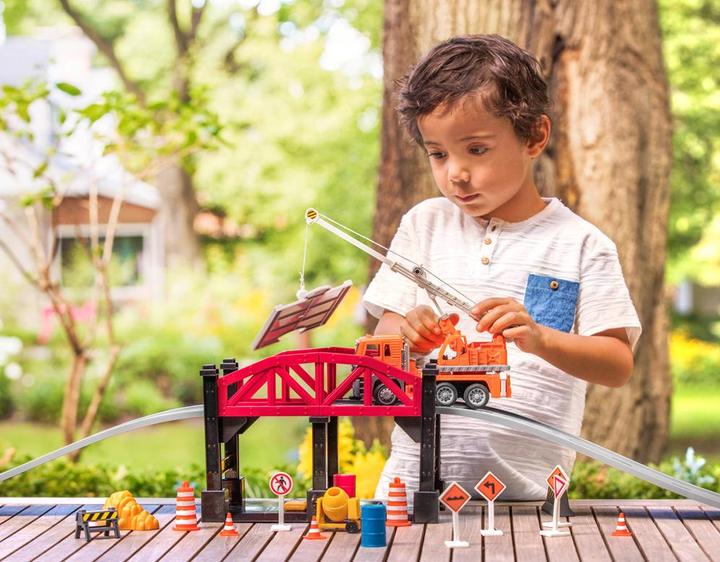Actual product image Driven by Battat Driven - Construction Site Bridge Play Set