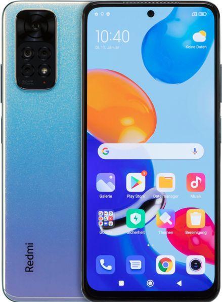 Produktbild Xiaomi Redmi Note 11 (128 GB, Star Blue, 6.43", Dual SIM + SD, 4G)