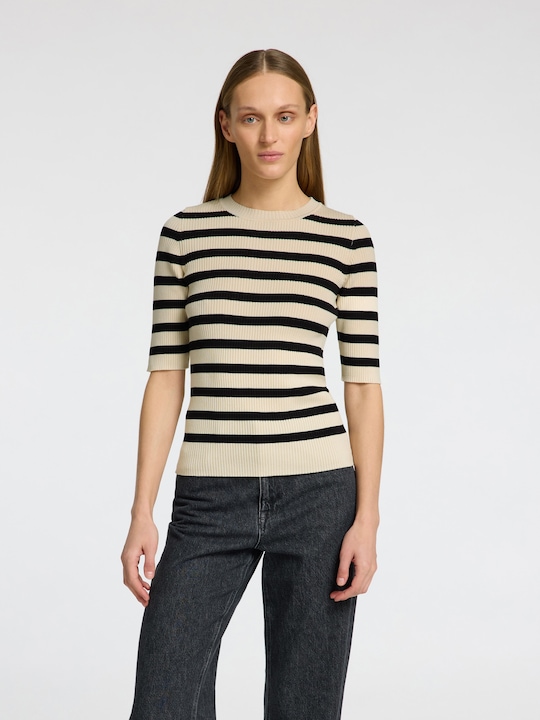Produktbild Selected Femme Rippstrick Strickoberteil (XL)