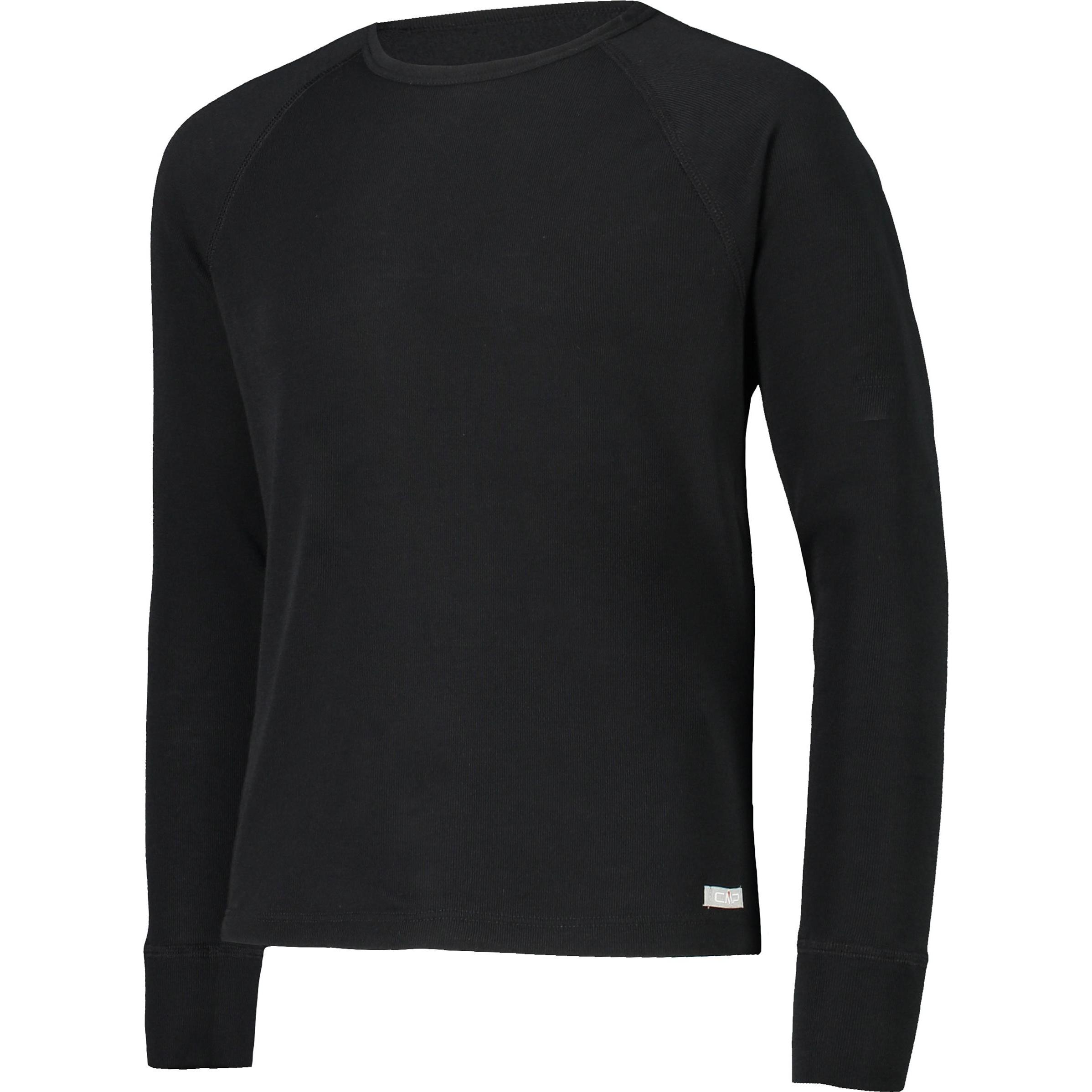 CMP Campagnolo, Unisex, Funktionsshirt, Sweat Longsleeve (116), Schwarz, 116