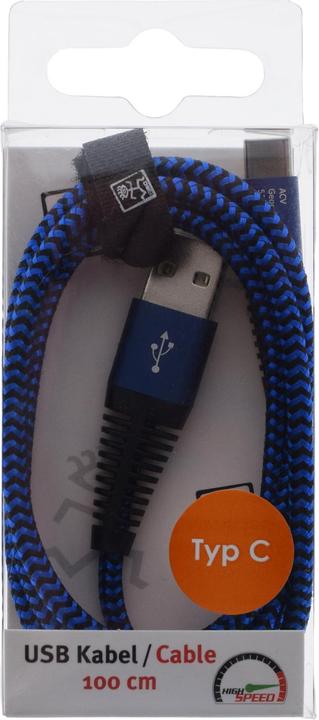 Actual product image 2GO 795950 USB Cable USB 3.2 Gen 1 (3.1 Gen 1) USB B USB C (1 m, USB 3.2 Gen 1)