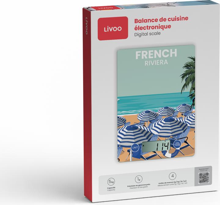 Image du produit Livoo Balance de cuisine électronique