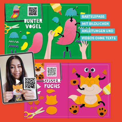 Thumbnail - Basteln ohne Worte - Das kann doch jedes Kind, Sachbücher von Anja Ritterhoff, Nigora Ahmedova