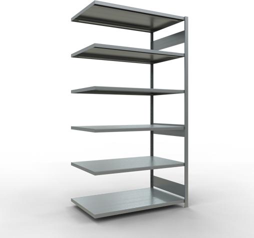 Actual product image Schulte Lagertechnik MULTIplus250 boltless add-on bay system with length bolts