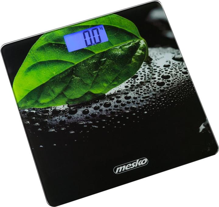 Immagine prodotto Mesko Bilancia da bagno MS 8149 Peso massimo (capacità) 150 kg, Precisione 100 g, Nero/verde (150 kg)