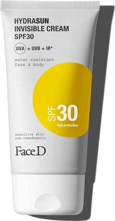 Actual product image FaceD Face D Hydrasun Face Body Sunscreen SPF30 150ml (Sun cream face, SPF 30, 150 ml, 0.15 g)