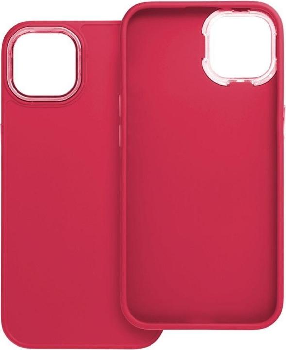 Actual product image OEM Back panel cover FRAME Case for IPHONE 13 magenta (Apple iPhone 13)