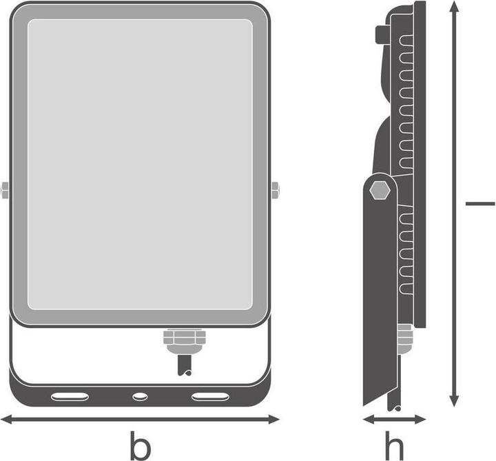 Actual product image Osram Floodlight Essential 30W 3000K 4099854429750 LED-Aussenstrahler 30.00 W Wa (IP65)