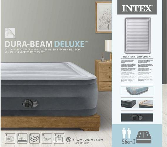 Actual product image Intex Dura Beam Deluxe Queen (150 x 200 cm)
