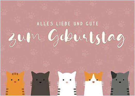 Produktbild Taurus Kunstkarten Postkarte Katzen (1 Stk.)