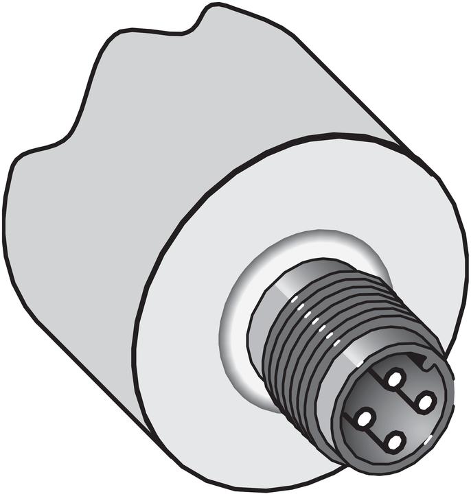 Image du produit Sick Capteur inductif 15 mm PNP, à fermeture connecteur M12, 4 pôles 10...30 VDC -25...+ (IME30-15BPSZ (Capteur)