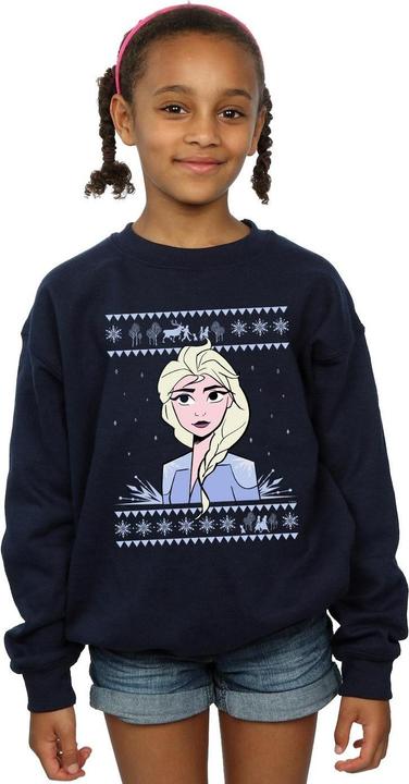 Produktbild Disney Frozen 2 Elsa Christmas Sweatshirt Mädchen (152, 158)