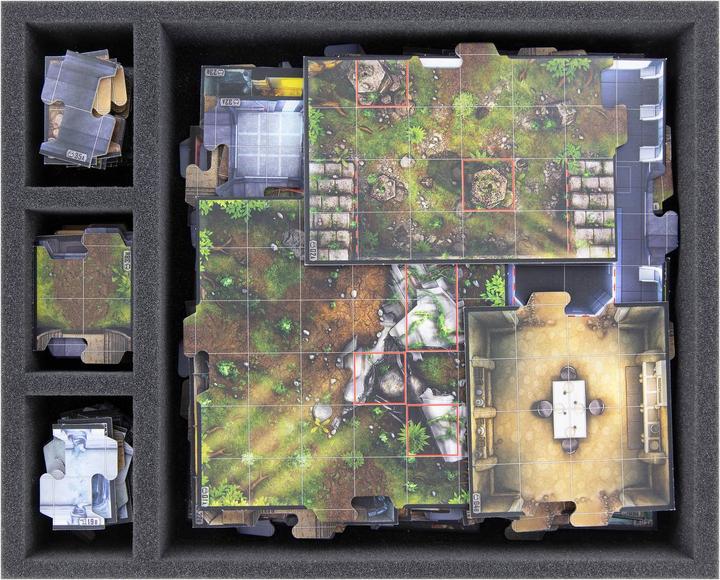 Actual product image Feldherr TRA60 - Transporter for Star Wars: Imperial Assault - Base Game + Expansions (Foam material)