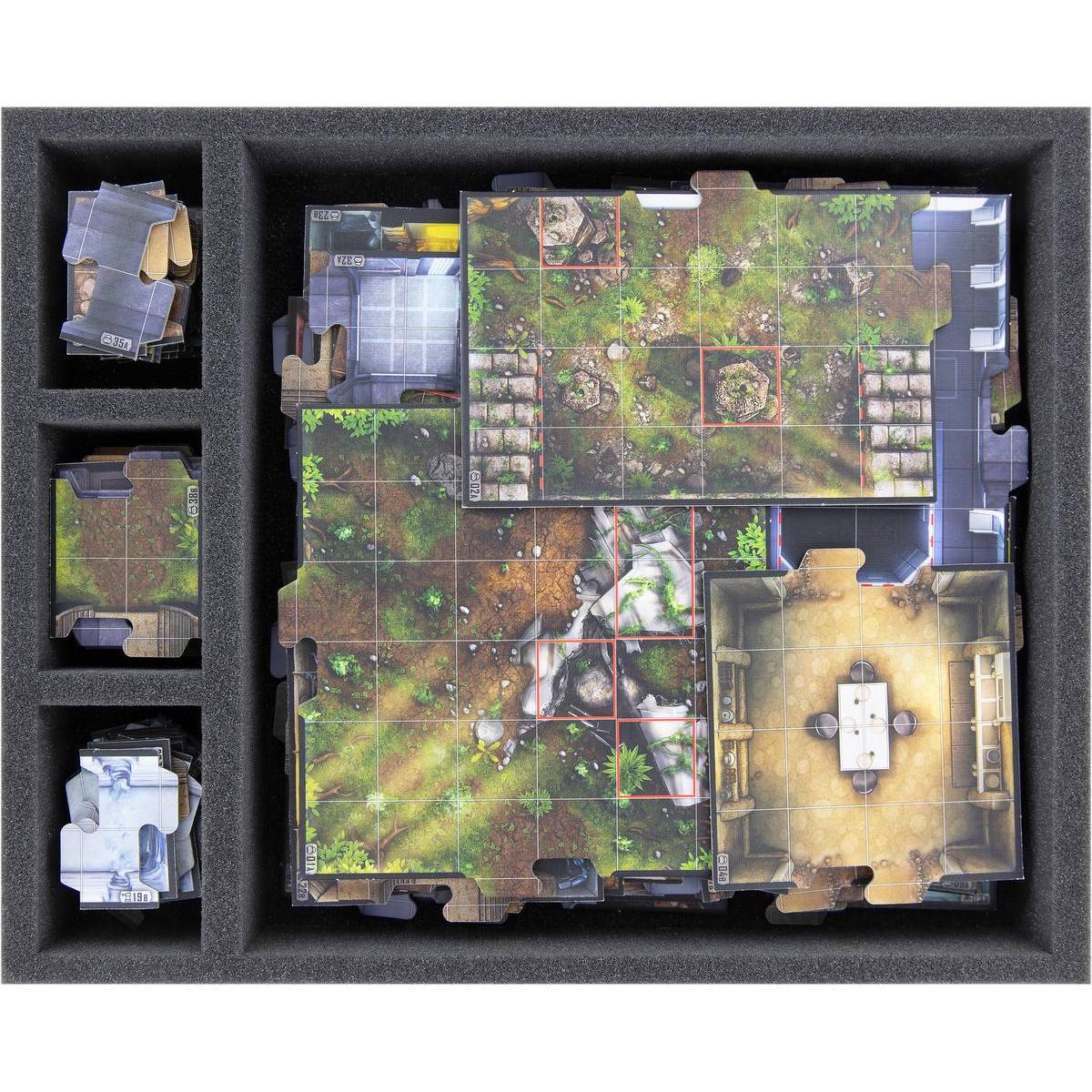 Feldherr FS050A069 - Inserti in schiuma per Assalto Imperiale - Parti di ricambio per schede di gioco (Materiale sintetico)