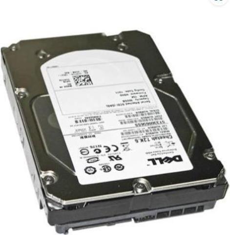 Actual product image Dell Hard Drive SATA 7.2K 512n 3.5in Cabled CUS Kit (4 TB, 3.5")