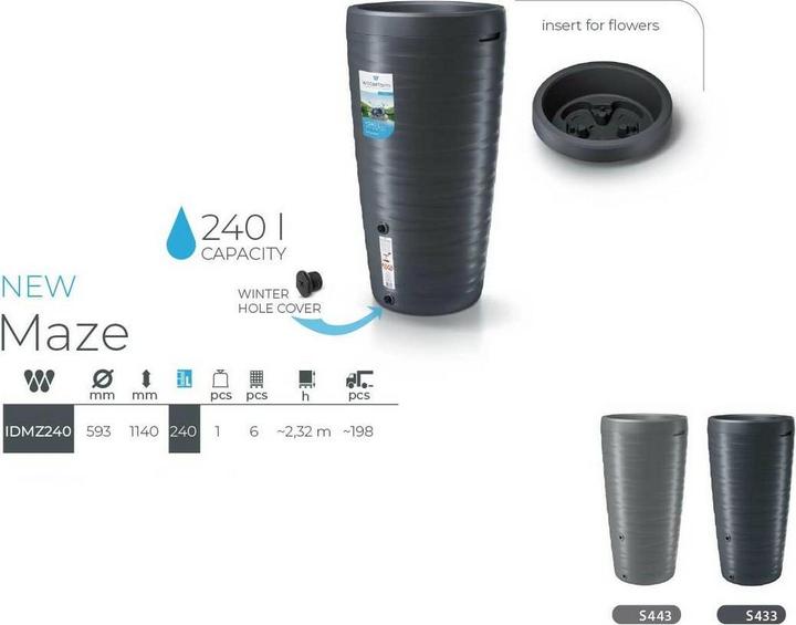 Image du produit Prosperplast Maze (240 l)