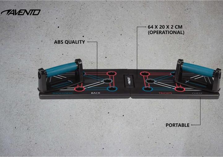 Image du produit Avento Planche de pompes, pliable