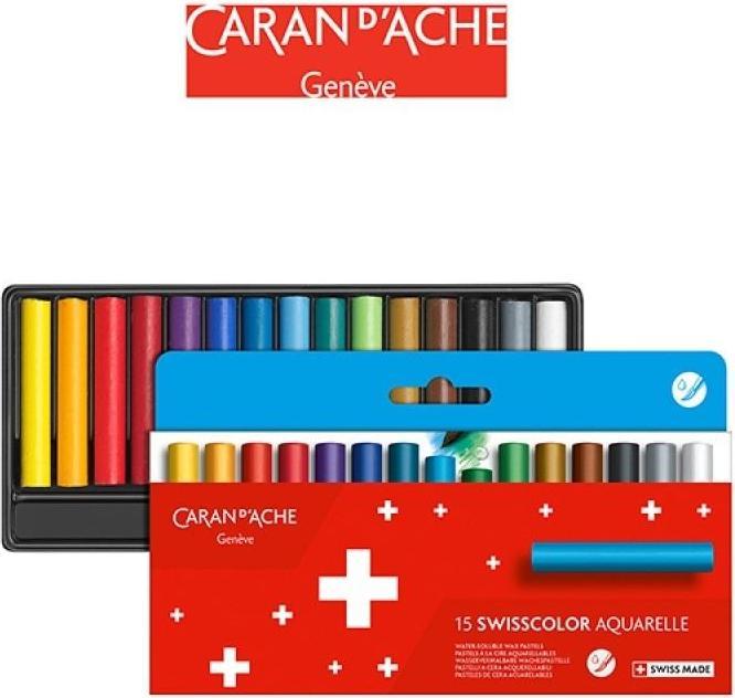Caran d'Ache Aquarellstifte (Mehrfarbig, 15 x)