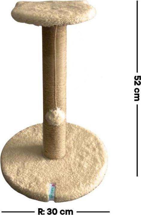 Immagine prodotto Paws & Whiskers Miene Cat Scratching Board (42 cm, Beige)
