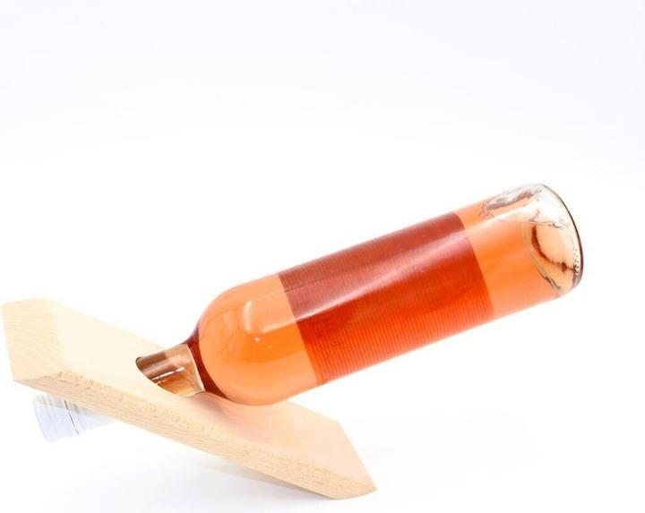 Image du produit Hobby Fun Articles en bois Porte-bouteilles 25 x 7.5 cm, 1 pièce