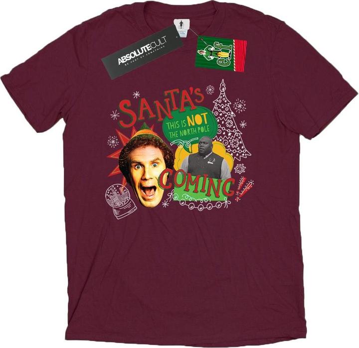 Immagine prodotto Elf North Pole Maglietta Uomo (S)